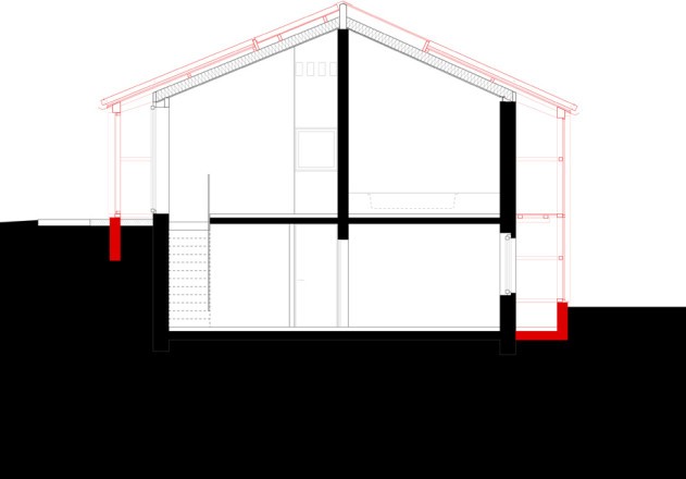 Baricco Pfeifer energetische Umhüllung Wohnhaus Querschnitt