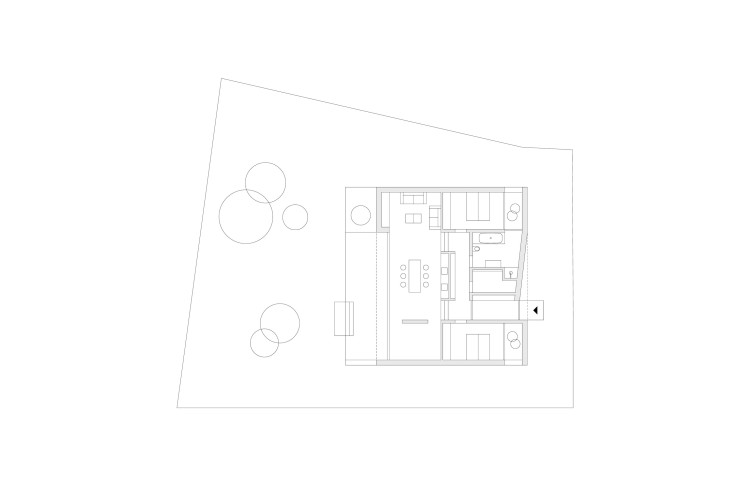 Töpfer Bertuleit ein Innenhaus Grundriss Erdgeschoss