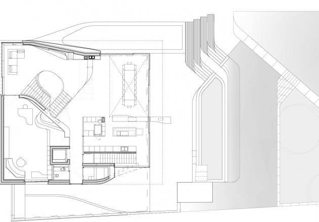 Un Studio Haus am Weinberg Grundriss 1. Obergeschoss