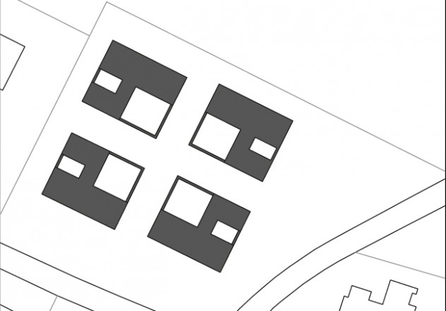 think-architecture-vier-hofhaeuser-lageplan