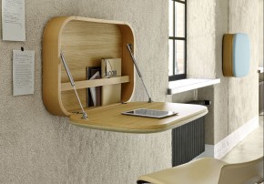 Ligne Roset Wandsekretaer Nubo Wohnzimmer