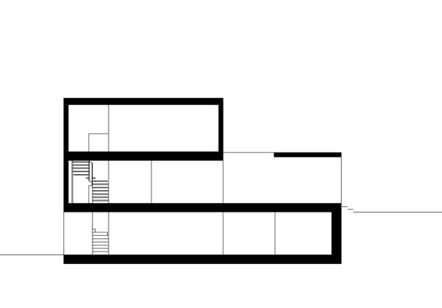 architektur-terminal-hackl-und-klammer-massiv-am-steilhang-laengsschnitt