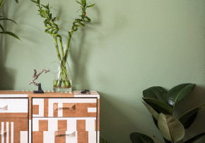 Wohnbeispiel mit Farrow&Ball-Farbe Breakfastroom-Green