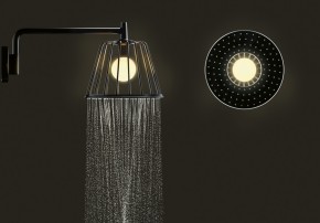 Brausekopf der LampShower Detail Untersicht