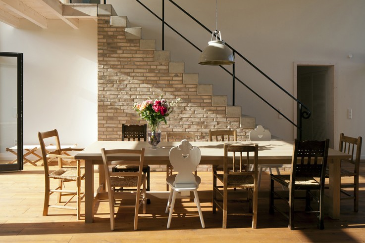 Meyer Terhorst Architekten Landhaus an der Ostsee Esstisch