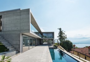 Michele Arnaboldi Architetti Villa am See Kanzellage