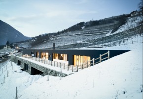Bergmeisterwolf Architekten wohnen am Weinberg Weinberg Terrasse Fassade