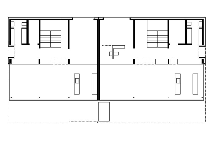 Ern Heinzl Zweifamilienhaus Grundriss Erdgeschoss