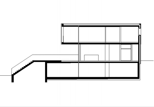 Ern Heinzl Zweifamilienhaus Querschnitt