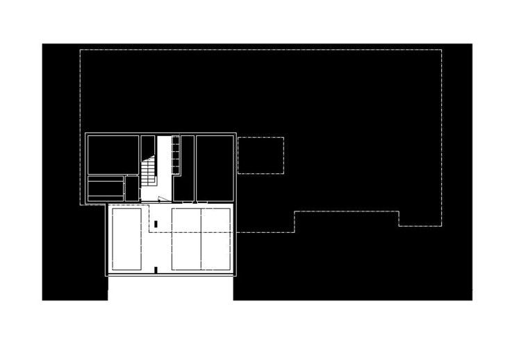 Think Architecture Waldbuehne und Bergblick Grundriss Untergeschoss