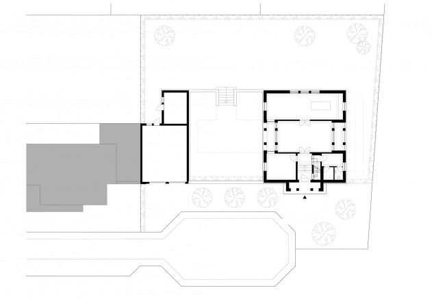 Axel Steudel wohnen nach traditionellem Vorbild Grundriss Erdgeschoss