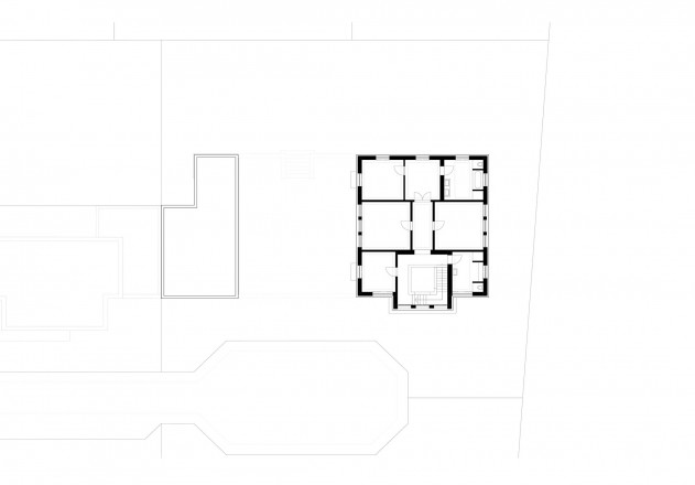 Axel Steudel wohnen nach traditionellem Vorbild Grundriss Obergeschoss