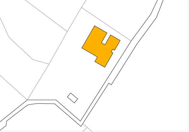 Marte Marte Betonhaus in der Landschaft Lageplan