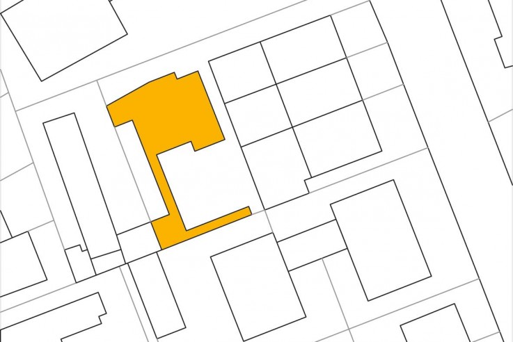 Meixner Schlueter Wendt ein Innenstadthaus Lageplan