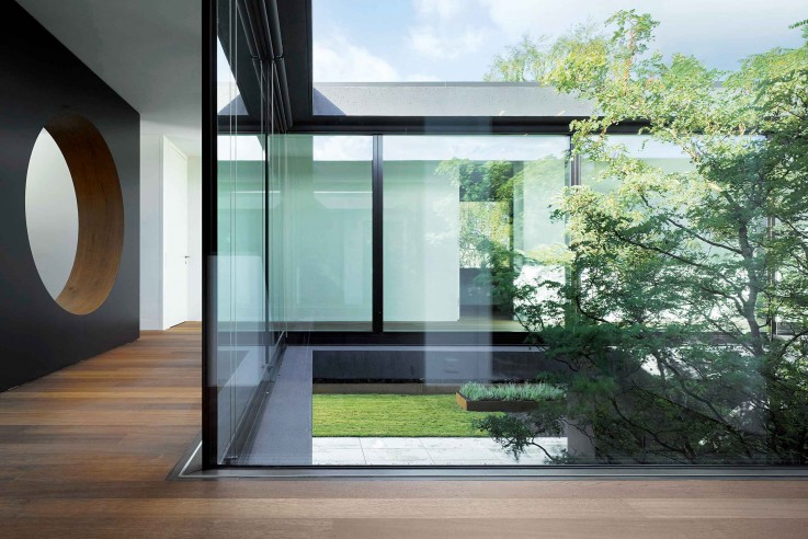 Wild Baer Heule Verzahnung mit dem Aussenraum u foermiger Grundriss