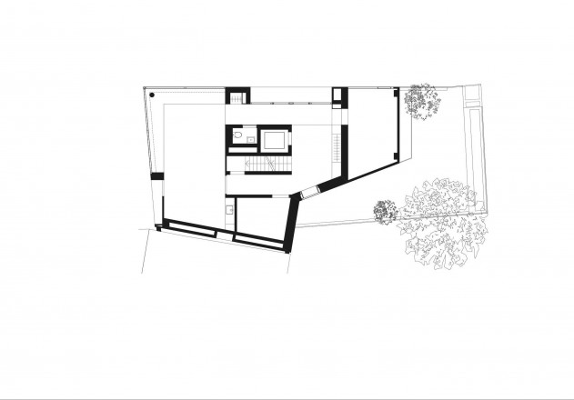 Bob Gysin Partner ein Minergiehaus Grundriss Erdgeschoss