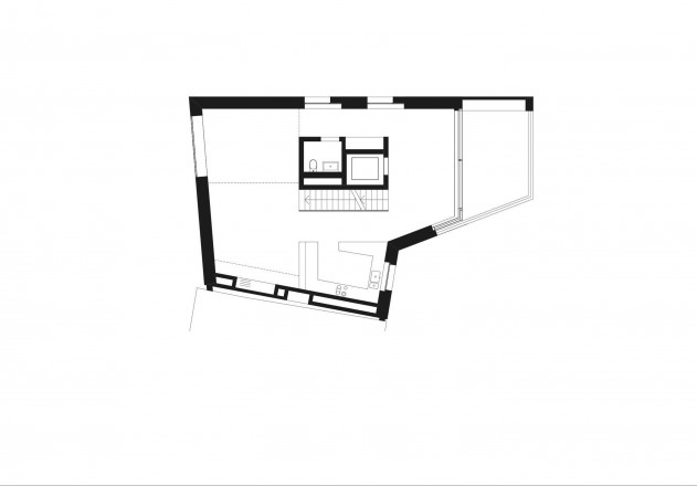 Bob Gysin Partner ein Minergiehaus Grundriss erstes Obergeschoss