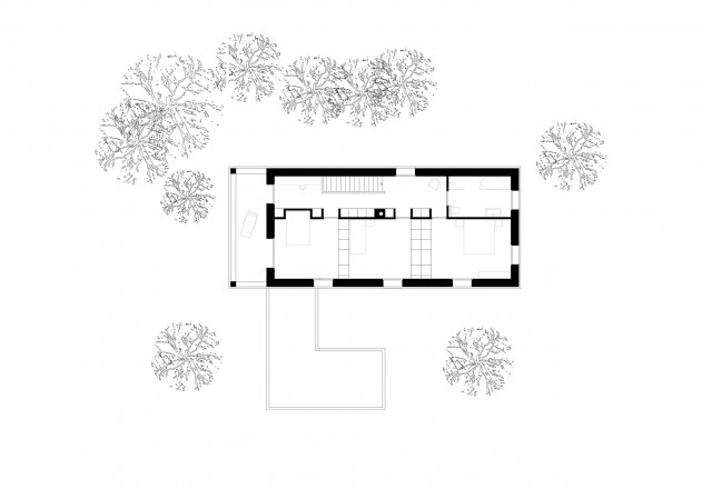 Nuyken von Oefele Architekten Alles aus einem Guss Grundriss Obergeschoss