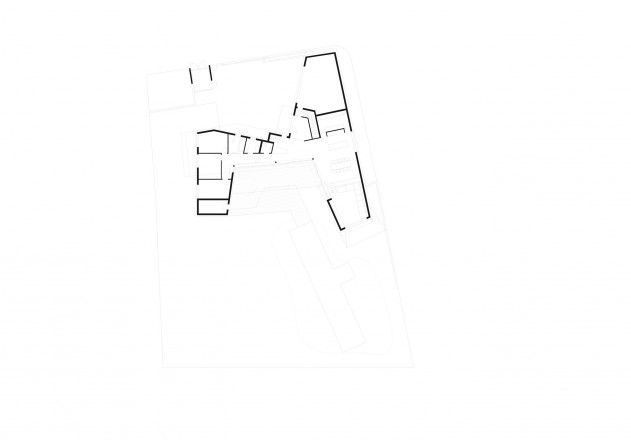 Yes Architecture nachhaltiges Holzhaus Grundriss Erdgeschoss