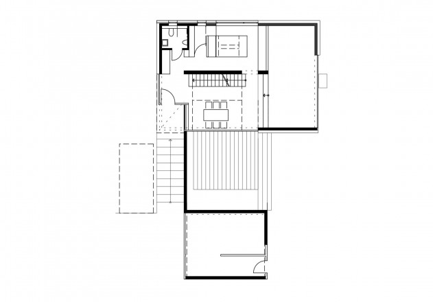 Joellenbeck Wolf Architekten ein Bürgermeisterhaus Grundriss Erdgeschoss