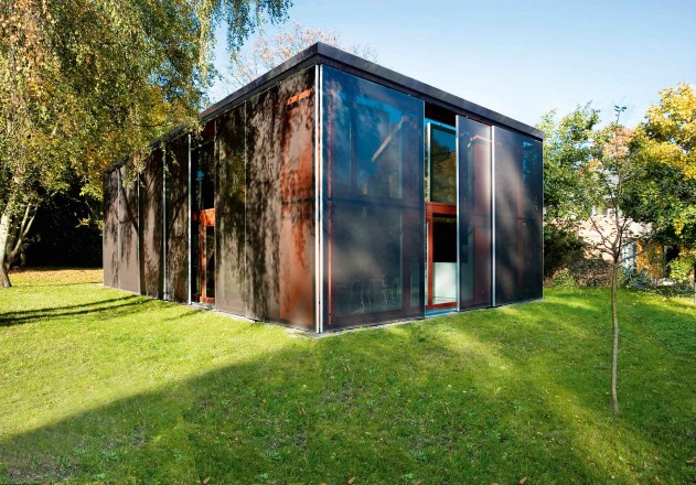 Julia Bergmann Kleyer Koblitz Architekten Wohnkubus Aussenansicht