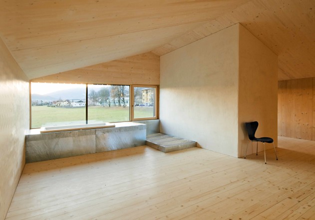 LP Architektur Einfamilienhaus mit Nebengebäude Badewanne