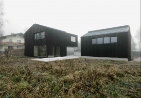 LP Architektur Einfamilienhaus mit Nebengebäude Grundstück