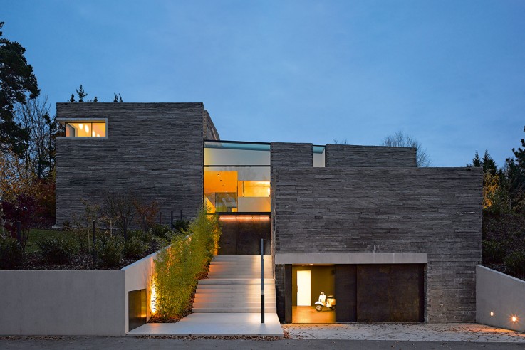 Titus Bernhard Architekten Haus aus Stein Massivhaus