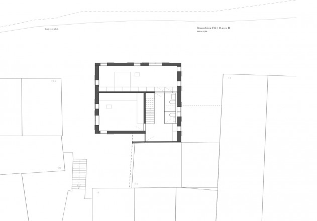 Christine Remensperger ein Mehrgenerationenhaus Grundriss Erdgeschoss
