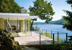 LHVH Architekten Haus am Stausee kleines Haus Eifel