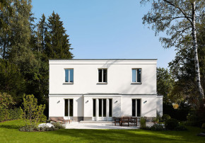 Axel Steudel klassische Villa Aussenansicht Gartenseite