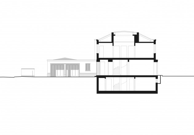 Axel Steudel klassische Villa Schnitt