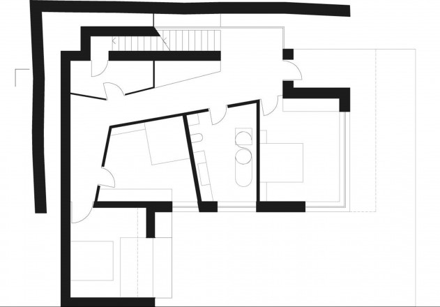 bergmeisterwolf Ferienhaus-Ensemble Grundriss EG