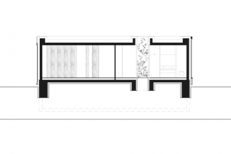 La'ket Architekten Atrienhaus  Schnitt