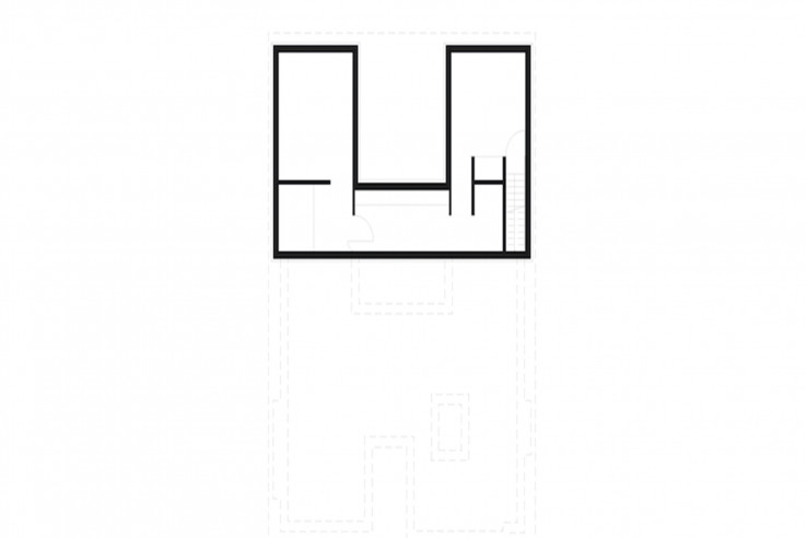 La'ket Architekten Atrienhaus  Grundriss UG