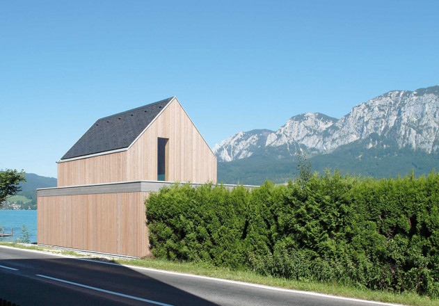 Luger und Maul kleines Badehaus Umnutzung Aussenansicht