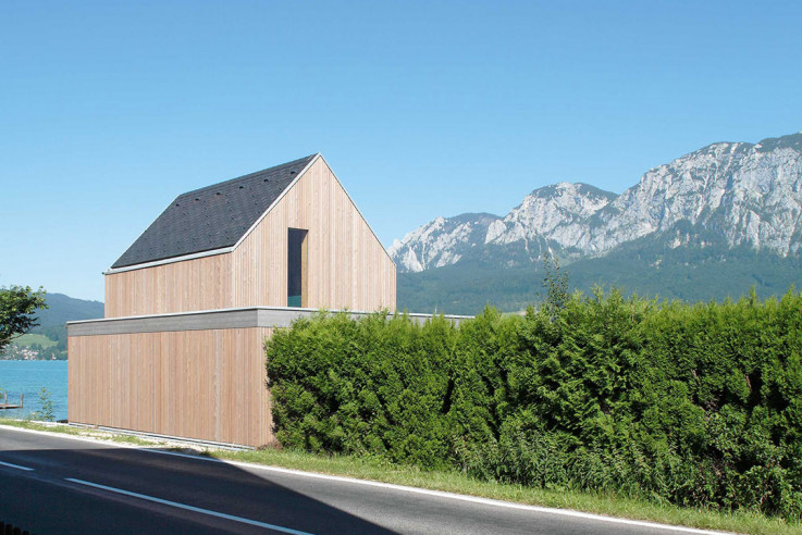 Luger und Maul kleines Badehaus Umnutzung Aussenansicht