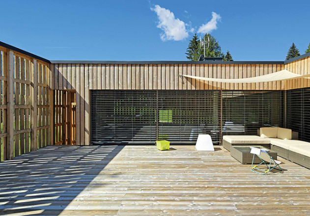 Madritsch Pfurtscheller Bauernhof Dachterrasse