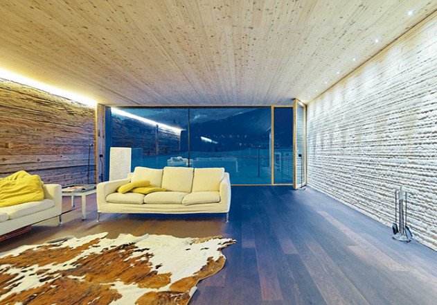 Madritsch Pfurtscheller Bauernhof Innenansicht Wohnbereich