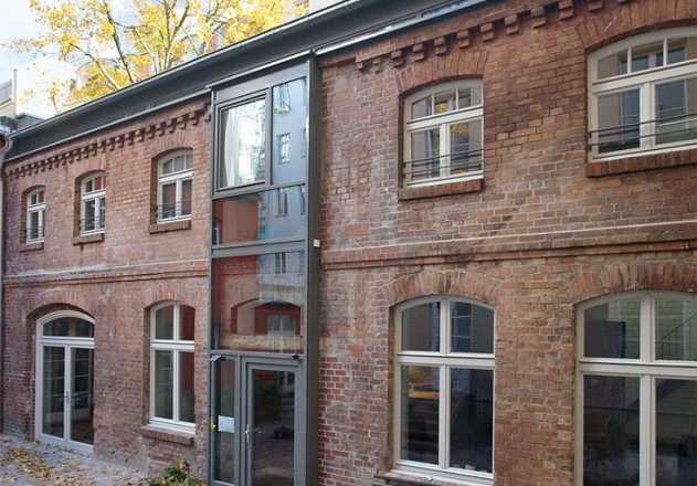 roedig schop Architekten Berlin Umbau Remise Aussenansicht