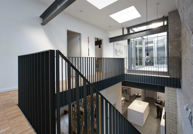 roedig schop Architekten Berlin Umbau Remise Treppenhaus