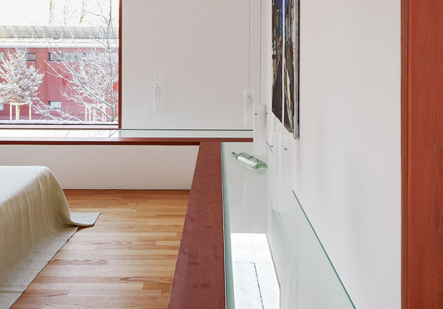 Titus Bernhard Architekten Niedrigenergiehaus Essplatz Kamin