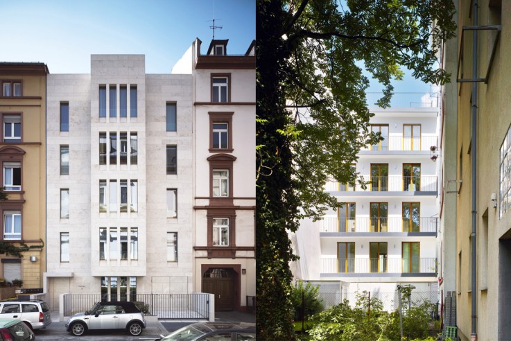 Stadthaus Frankfurt Jo Franzke Generalplaner Strassenansicht