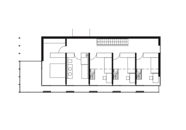 Austragshaus Neubau Schneider Architekten Grundriss DG