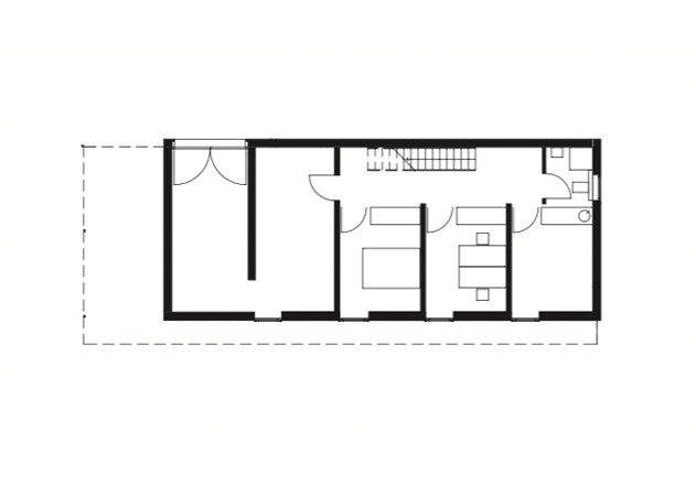 Austragshaus Neubau Schneider Architekten Grundriss UG
