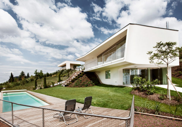 LOVE architecture and urbanism Villa mit Pool Graz Fünfzigerjahre Architektur