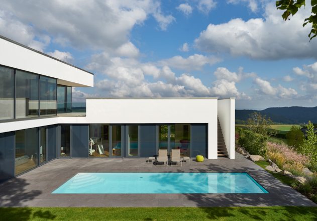 Einfamilienhaus-Pool